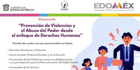 Diplomado Prevenci N De Violencias Y El Abuso Del Poder Desde El