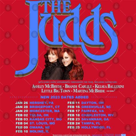 The Judds Poster Set, 2023 Farewell Tour Poster Set, Wynonna & Naomi ...