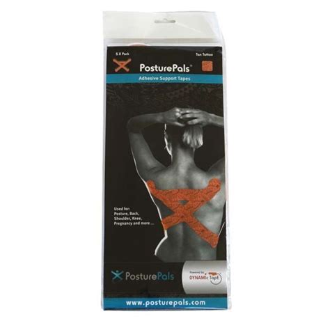 Преднарезанный динамик тейп большой PosturePals X tape - Tan Large 5 ...