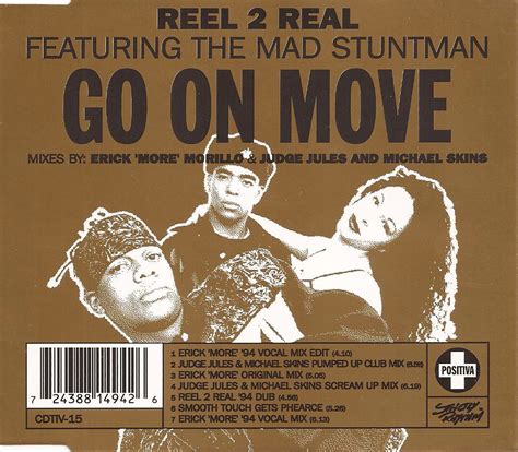 Reel 2 Real Ft The Mad Stuntman Go On Move Uk 7 Tk Cd Single Ebay