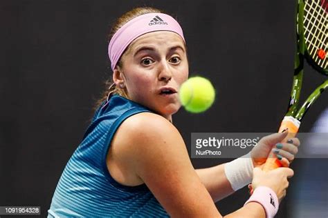 Jelena Ostapenko Of Latvia Returns The Ball To Anastasia News Photo Getty Images