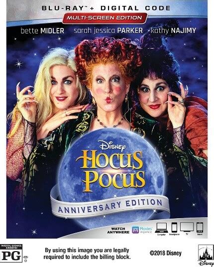 Disney Hocus Pocus 25th Anniversary Halloween Bash Blu Ray Digital