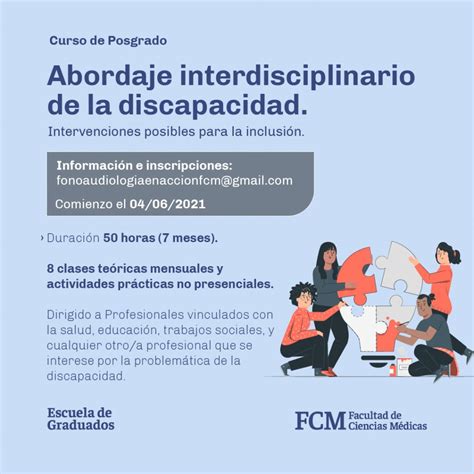 Abordaje Interdisciplinario De La Discapacidad Curso De Posgrado Fcm