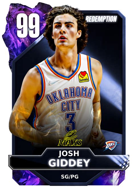 NBA 2K24 2KDB Custom Card 99 Over Concept JOSH Giddy