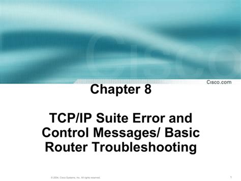 Ccna 1 Module 11 Tcp Ip Transport And Application