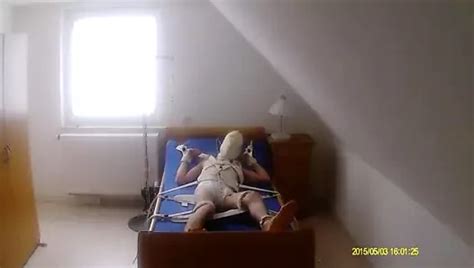 Girl In Full Body Segufix Bed Bondage Amateur Porn Feat Li Moon By