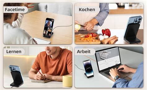 Wireless Charger Zestiq 15W Induktive Ladestation Handy Ständer