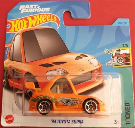 Hot Wheels Toyota Supra Fast Furious Tooned Neu Und Originalverpackt