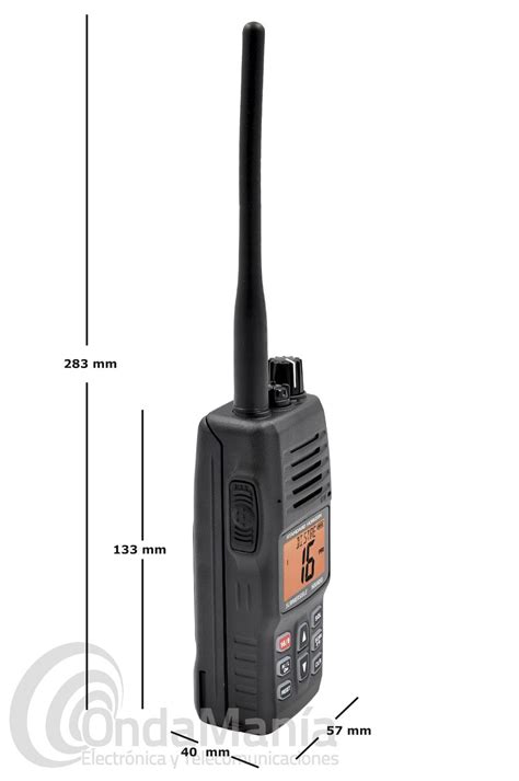 WALKIE TALKIE MARINO DE VHF STANDARD HORIZON HX 400E SUMERGIBLE IPX8