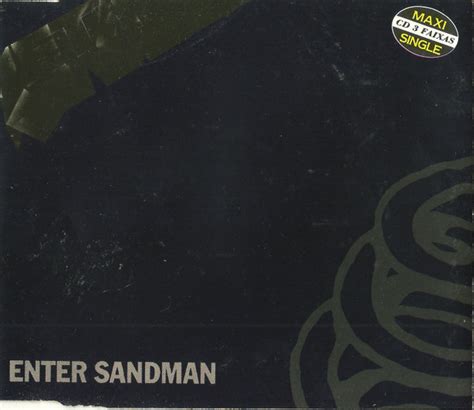 Metallica Enter Sandman 1993 Cd Discogs