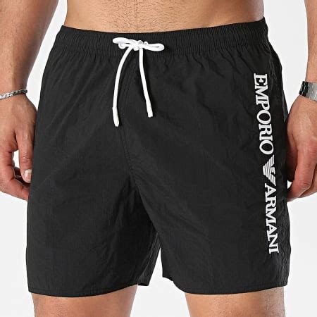 Emporio Armani Short De Bain 211740 4R422 Noir LaBoutiqueOfficielle