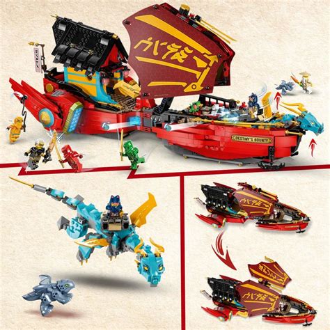 Lego Ninjago Destiny S Bounty Race Against Time Ninja Air Ship