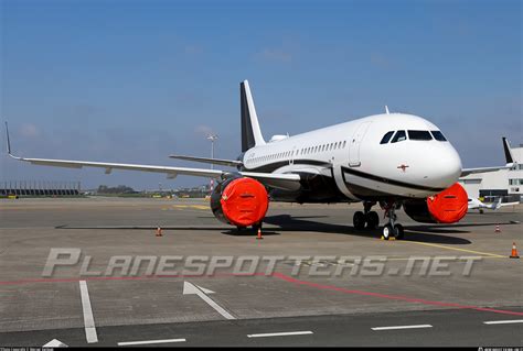 LX TCB Global Jet Luxembourg Airbus A319 153N CJ Photo By Werner