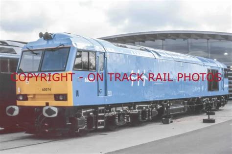 Uk Railway Photograph Of Class 60 60074 Rm60 751 £170 Picclick Uk