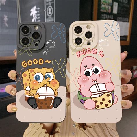 Para Infinix Hot 20S 20i 9 20 Play Smart 6 Plus X6823 Bom Spongebob Nice Patrick Star Borda