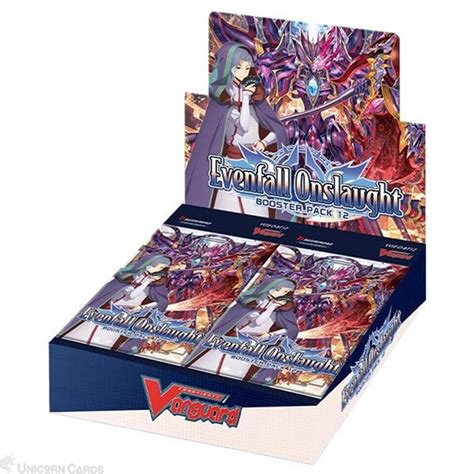 Cardfight Vanguard Booster Pack 12 Evenfall Onslaught Booster