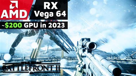 Star Wars Battlefront 2 AMD RX Vega 64 I9 9900K 4K Gameplay YouTube