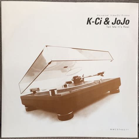 K-Ci & JoJo - Tell Me It's Real (1999, Vinyl) | Discogs