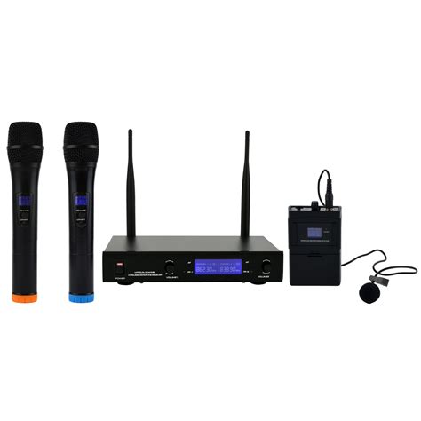 Безжични микрофони SP19S + Микрофон тип брошка | SMARTshop.bg