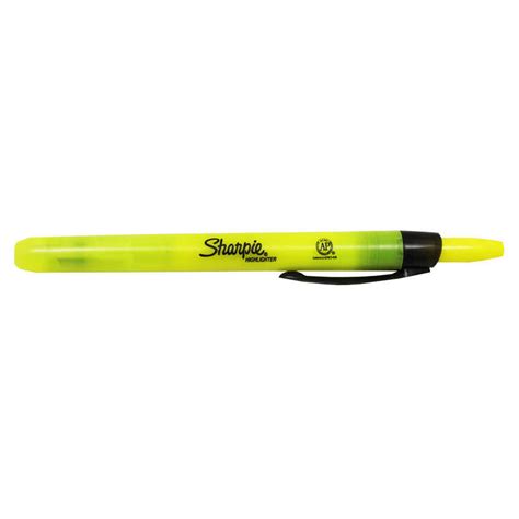 TeachersParadise - Sharpie® Retractable Highlighter, Yellow - SAN28025