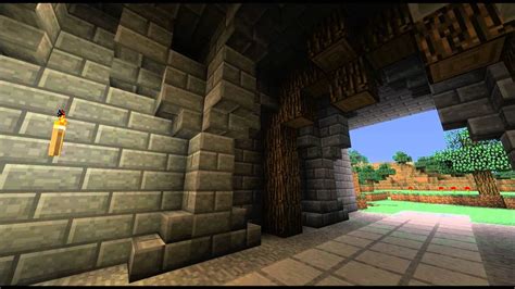 Minecraft Tutorial How To Build Medieval Tunnels Youtube