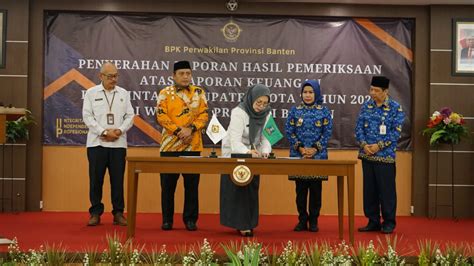 12 Kali Berturut Turut Pemkab Serang Kembali Raih Opini WTP BPK