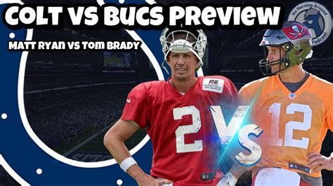 Indianapolis Colts Vs Tampa Bay Buccaneers Preview Nfl Preseason Week