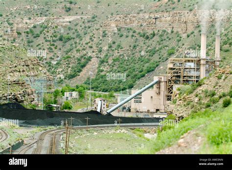 Coal Mine In Central Eastern Utah Stock Photo Alamy