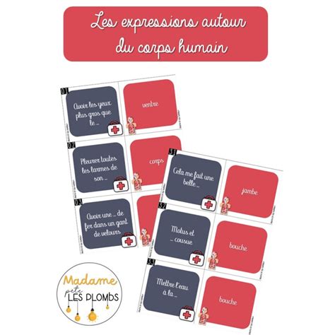 Les Expressions Autour Du Corps Humain