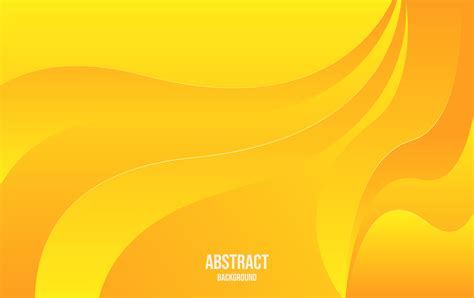 Abstract Yellow Vector Background