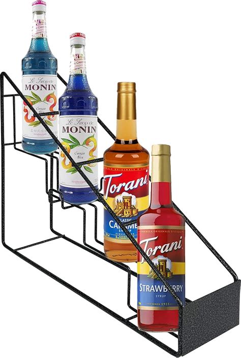 Hlimior Coffee Syrup Organizer Fits With Torani And Monin