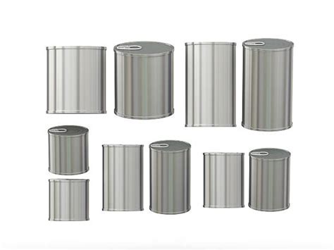 size metal cans stock  pictures royalty