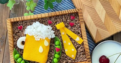 旦那さんやパパに作ってあげよう！かわいくておいしい「父の日弁当」のアイデア | おうちごはん