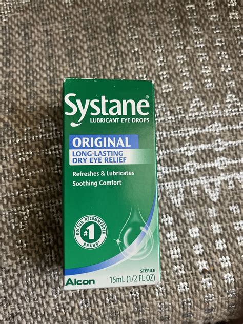 Systane Original Long Lasting Dry Eye Relief Lubricant Eye Drops 15 Ml