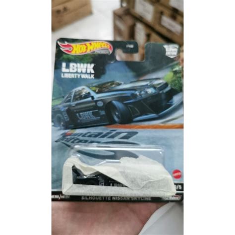 Jual Hot Wheels Super Silhouette Nissan Lb Er Lbwk Liberty Walk Chase Car Black Hitam Shopee