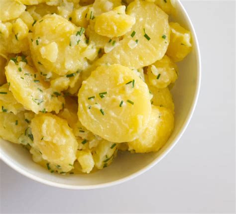 Swabian Potato Salad Potato Salad With Vinegar Cooking The World