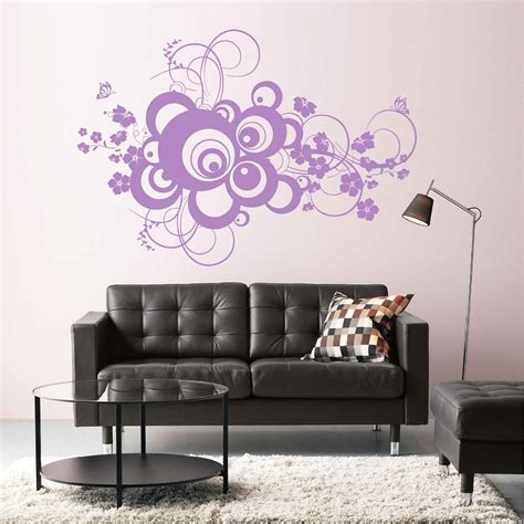 Stickers Arabesque Papillons Autocollant Muraux Et Deco