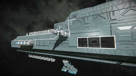 Space Engineers UIN USNS ITD 434 DOLPHIN V 1 0 Blueprint Ship Large