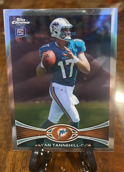 2012 Topps Chrome 109 Ryan Tannehill Rookie Miami Dolphins RC EBay