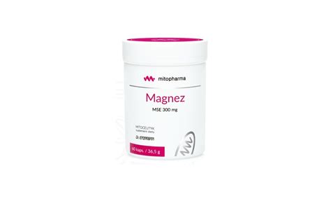 Dr Enzmann Magnez MSE 300mg 120kapsułek Mito Pharma cena 144 90zł