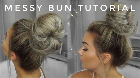 High Messy Bun Tutorial