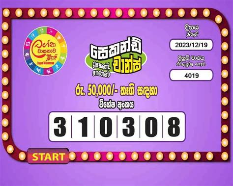 Lagna Wasana 4019 Results 19-12-2023 DLB Lottery Results - Lottery Results in Sri Lanka