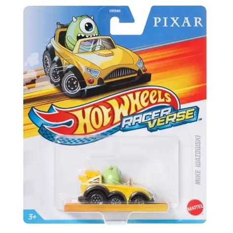 Carrinho Hot Wheels Racer Verse Pixar Mike Wazowski