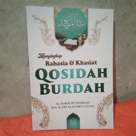 Jual Kitab Qosidah Burdah Shopee Indonesia