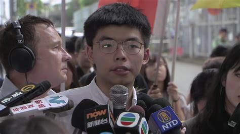 Hong Kong Activist Joshua Wong Released From Prison In Wake Of Mass