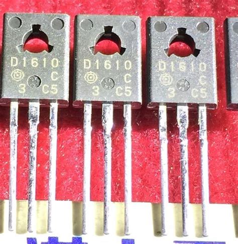 2SD1610 D1610 TO-126 5pcs/lot, www.iccfl.com