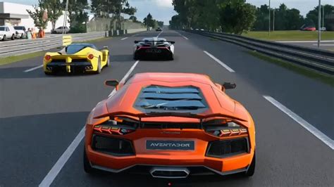 Gran Turismo Sport Lamborghini Aventador Le Mans Gameplay Ps4 Hd