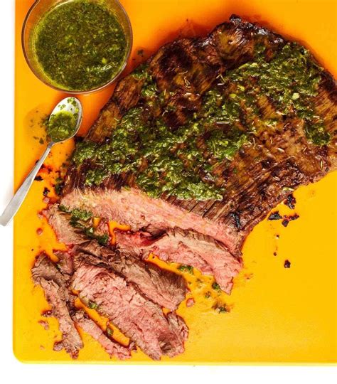 Grilled Flank Steak With Herb Salsa Verde Tara Teaspoon