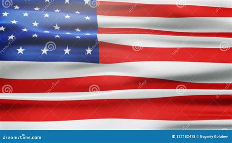 Animated American Flag Background