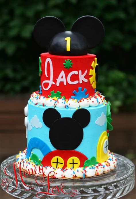 34 Criativas e Lindas Ideias de Bolos do Mickey para Você Se Inspirar!!!